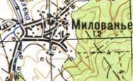 Topographic map of Myluvannya