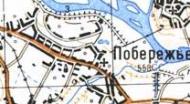 Topographic map of Pidberezhzhya
