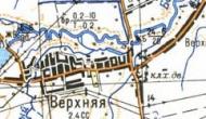 Topographic map of Verkhnya