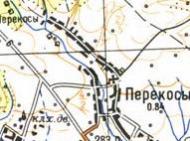 Топографічна карта Перекосів